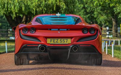 Ferrari Photo Shoot At Jardines Colchester